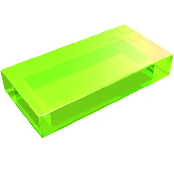 Tile 1 x 2 with Groove