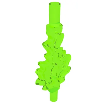 Wave / Power Burst / Flame, Bolt Large with Bar Ends