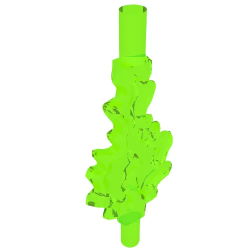 Wave / Power Burst / Flame, Bolt Large with Bar Ends