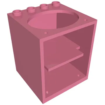 Belville, Cupboard 4 x 4 x 4 with Elliptical Hole for Sink