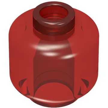 Minifig Head [Plain] [Vented Stud - 2 Holes]