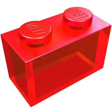 Brick 1 x 2 without Bottom Tube