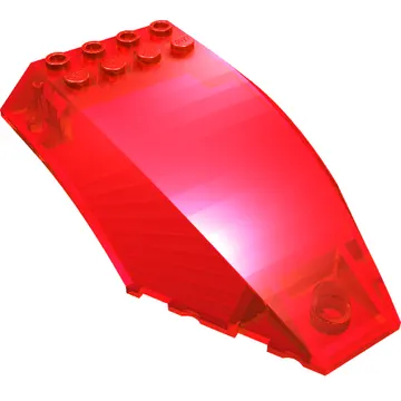 Windscreen 10 x 6 x 2 Curved