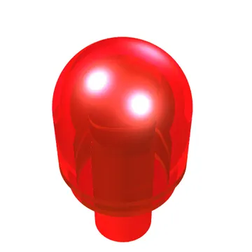 Light Cover 1 x 1 Round with Internal Bar / Bionicle Barraki Eye