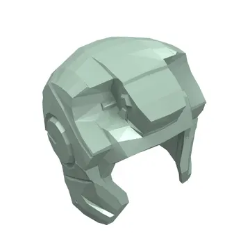 Helmet Space with Open Face Rounded, Top Hinge