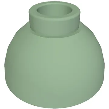 Brick Round 1.5 x 1.5 Dome Top [Plain]
