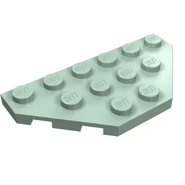 Wedge Plate 3 x 6 Cut Corners