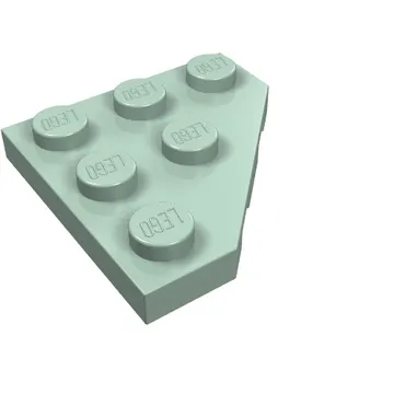Wedge Plate 3 x 3 Cut Corner