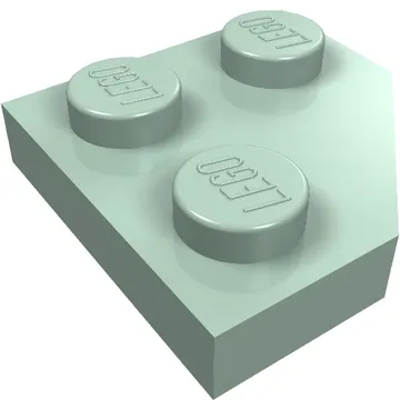 Wedge Plate 2 x 2 Cut Corner