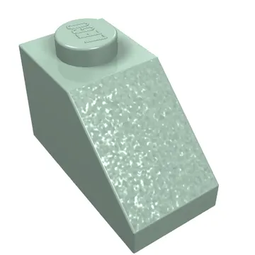 Brick Sloped 45° 2 x 1 with Bottom Pin