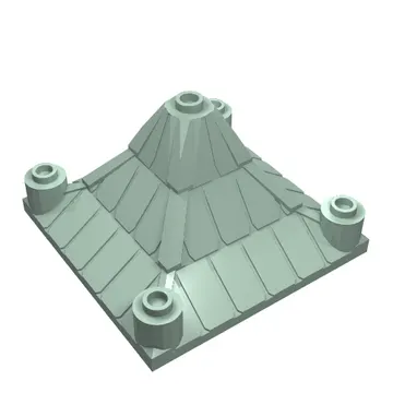 Roof Piece 6 x 6 x 3 Peaked