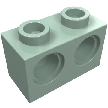Technic Brick 1 x 2 [2 Pin Holes]