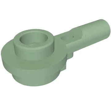 Plate Round 1 x 1 with Hollow Stud and Horizontal Bar 1L