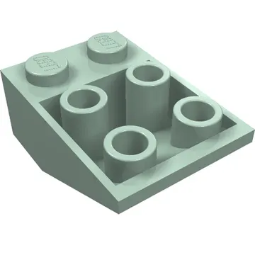 Brick Sloped Inverted 33° 3 x 2, No Connections between Studs, Ovoid Bottom Pin