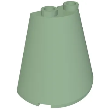 Cone Half 2 x 4 x 3