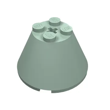 Cone 4 x 4 x 2, Axle Hole [Plain]