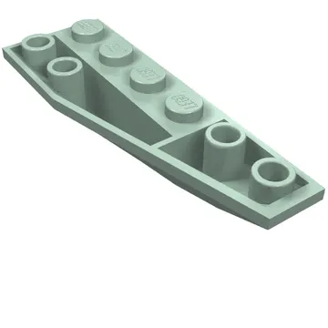 Brick Wedged, Curved Inverted 6 x 2 Right