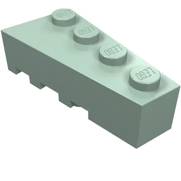 Brick Wedged, Angled 4 x 2 Right