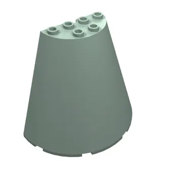 Cone Half 8 x 4 x 6