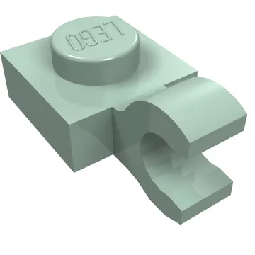 Plate Special 1 x 1 with Clip Horizontal [Thick Open O Clip]