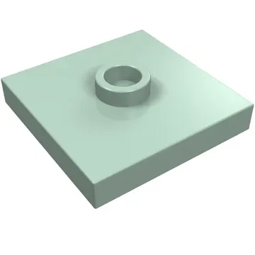 Plate Special 2 x 2 with Groove and Center Stud (Jumper)