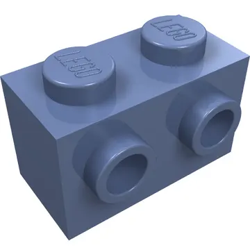 Brick Special 1 x 2 with 2 Studs on 1 Side