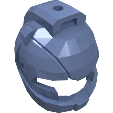 Helmet Space with Air Intakes and Hole on Top