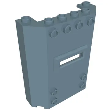 Panel 2 x 6 x 6 with Window Slot