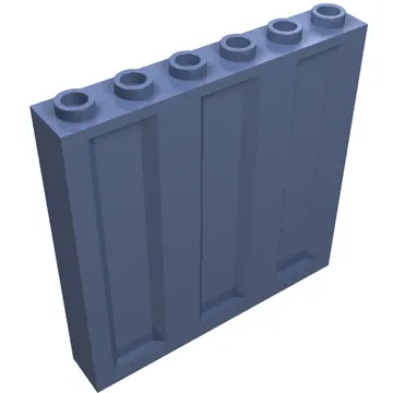 Panel 1 x 6 x 5 [Vertical Corrugated]