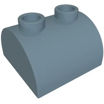 Brick Curved 2 x 2, Two Top Studs