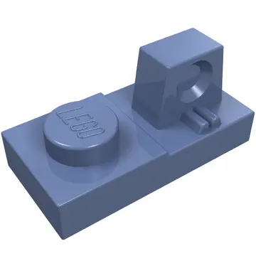 Hinge Plate 1 x 2 Locking with 1 Finger On Top