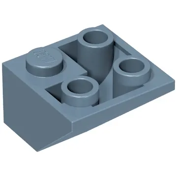 Brick Sloped Inverted 45° 2 x 2 Double Convex
