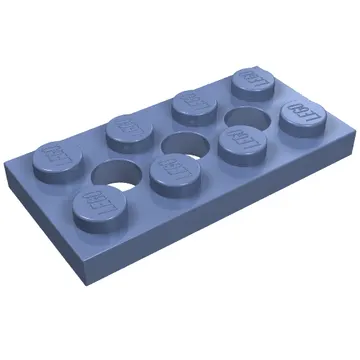 Technic Plate 2 x 4 [3 Holes]