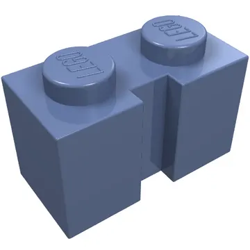 Brick Special 1 x 2 with Groove
