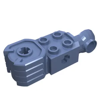Technic Brick Special 2 x 2 with Axle Hole, Rotation Joint Ball Half [Vertical Side], Vertical Axle Hole End