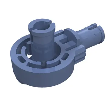 Technic Rotation Joint Ball Loop with Two Perpendicular Pins with Friction