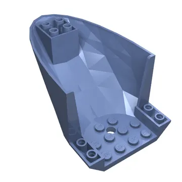 Aircraft Fuselage Curved Aft Section 6 x 10 Bottom