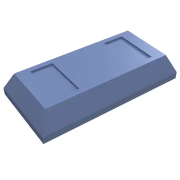 Tile Special 1 x 2 with Sloped Walls AKA Money / Gold Bar [Ingot]