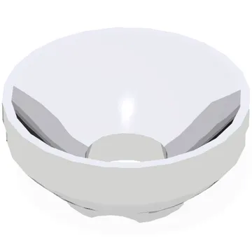 Dish 2 x 2 x 2/3 Light Reflector