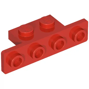 Bracket 1 x 2 - 1 x 4 [Rounded Corners]