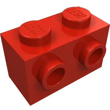 Brick Special 1 x 2 with 2 Studs on 1 Side