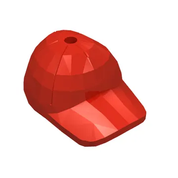 Hat / Cap Short Curved Bill with Seams and Hole on Top