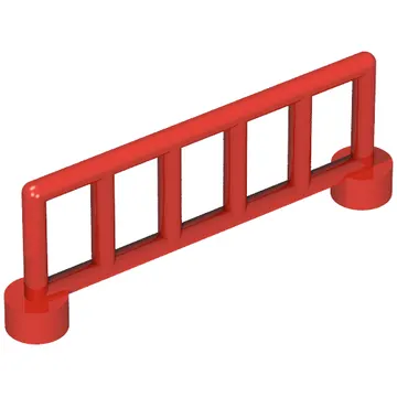 Duplo Fence Railing 1 x 6, with 6 Posts