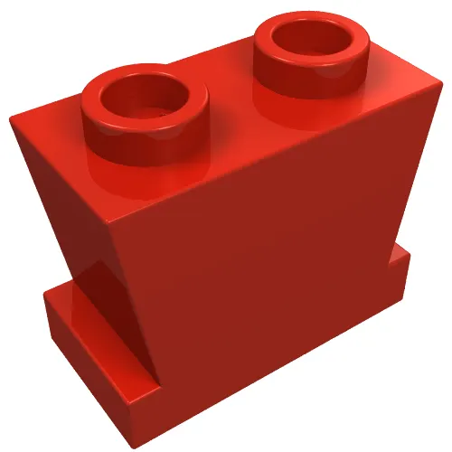 Brick 1 x 2 Tapered (Legs Old)