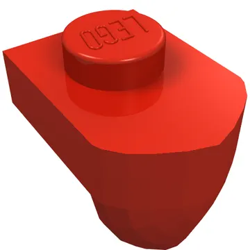 Plate Special 1 x 1 with Vertical Tooth