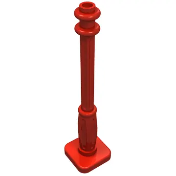 Lamp Post 2 x 2 x 7 with 6 Base Flutes