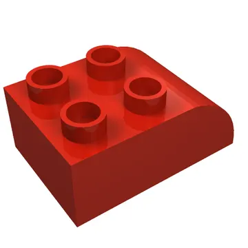 Duplo Brick 2 x 3 with Curved Top
