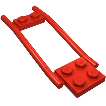 Animal / Creature Accessory, Horse Hitching, 1 x 2 Plate and 2 x 2 Plate [Studded]