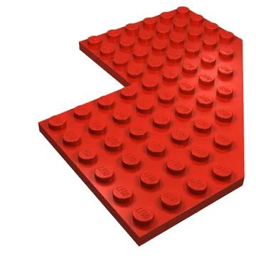 Wedge Plate 10 x 10 with 4x4 Cutout and Cut Corner