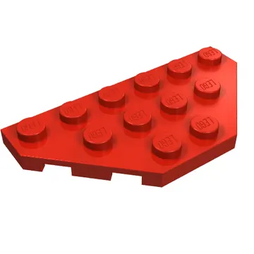 Wedge Plate 3 x 6 Cut Corners